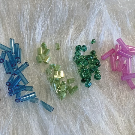 Small Clear Beads